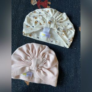 Cotton Turban Beanie- set of 2
